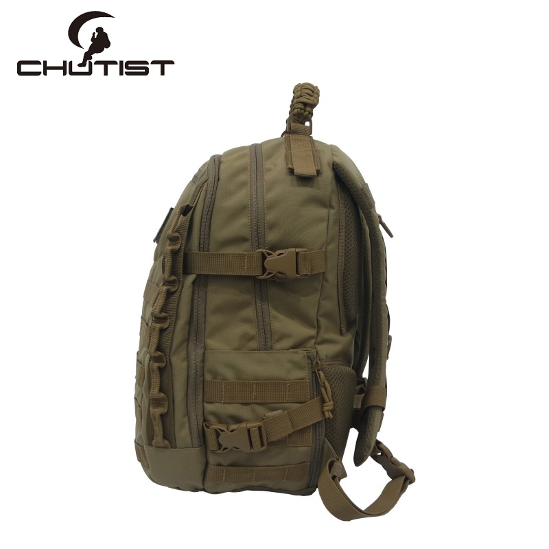 Mochila Tática Resistente à Água e Respirável Hhb-240009 para Exploração e Expedições