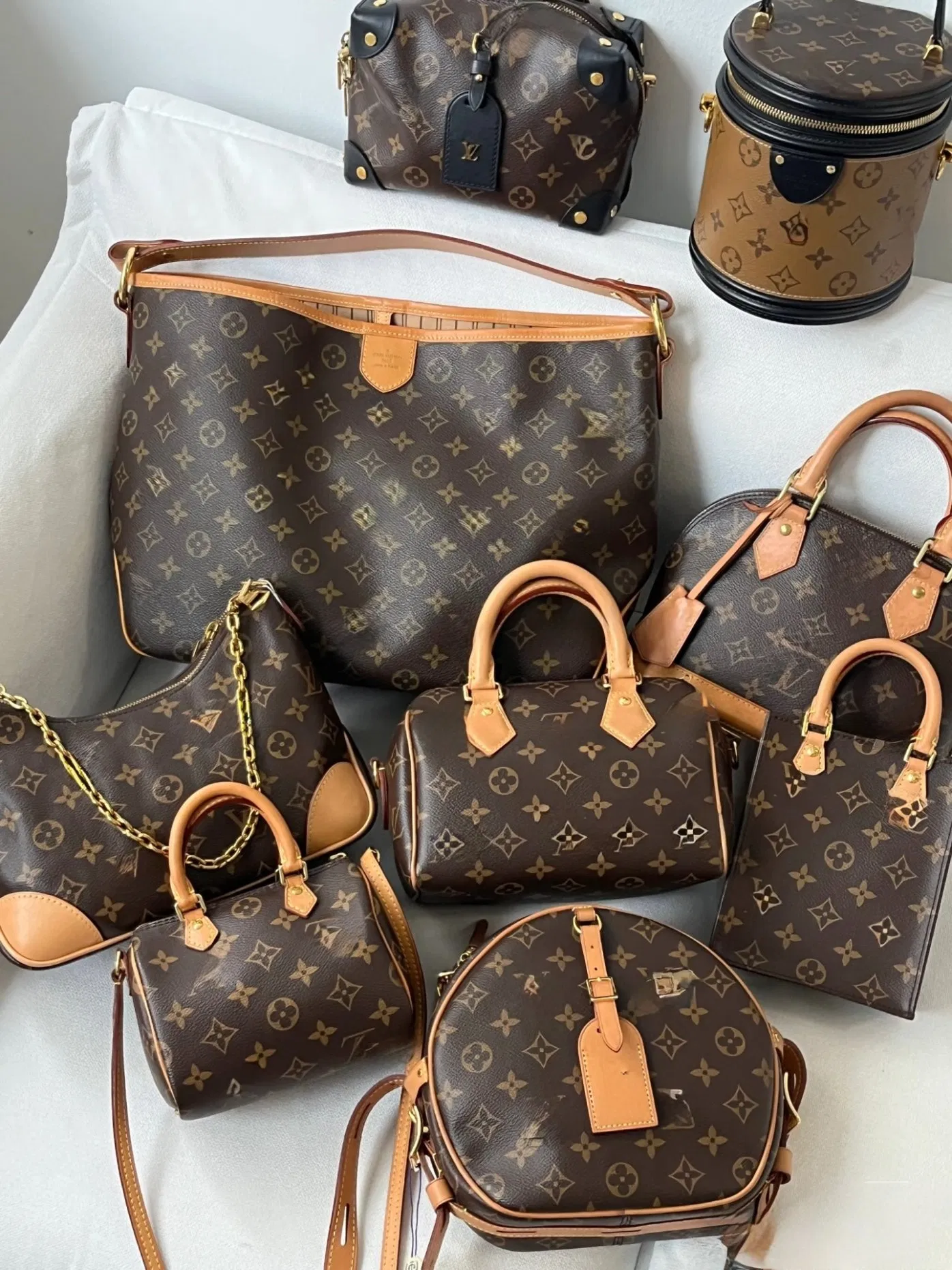 Bolsas Cross Body de Caviar em Couro de Carneiro Réplicas Espelho 1: 1 Crossbody 5AAA Bolsas de Negócios Balde Tote Bolsas Designer Luxo Atacado Moda Feminina Bolsas de Couro Masculinas