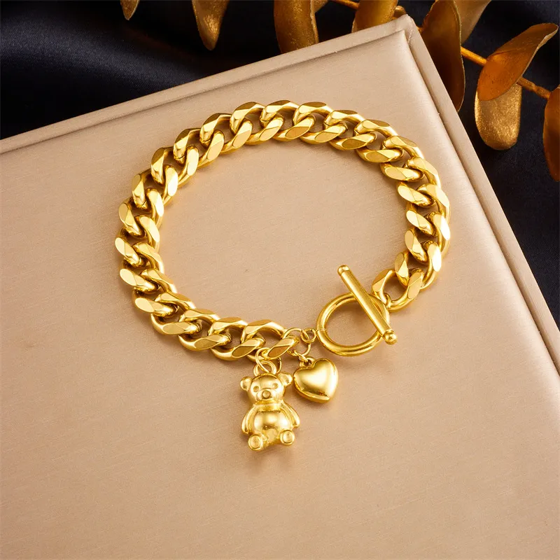 Pulseira de Aço Inoxidável 9