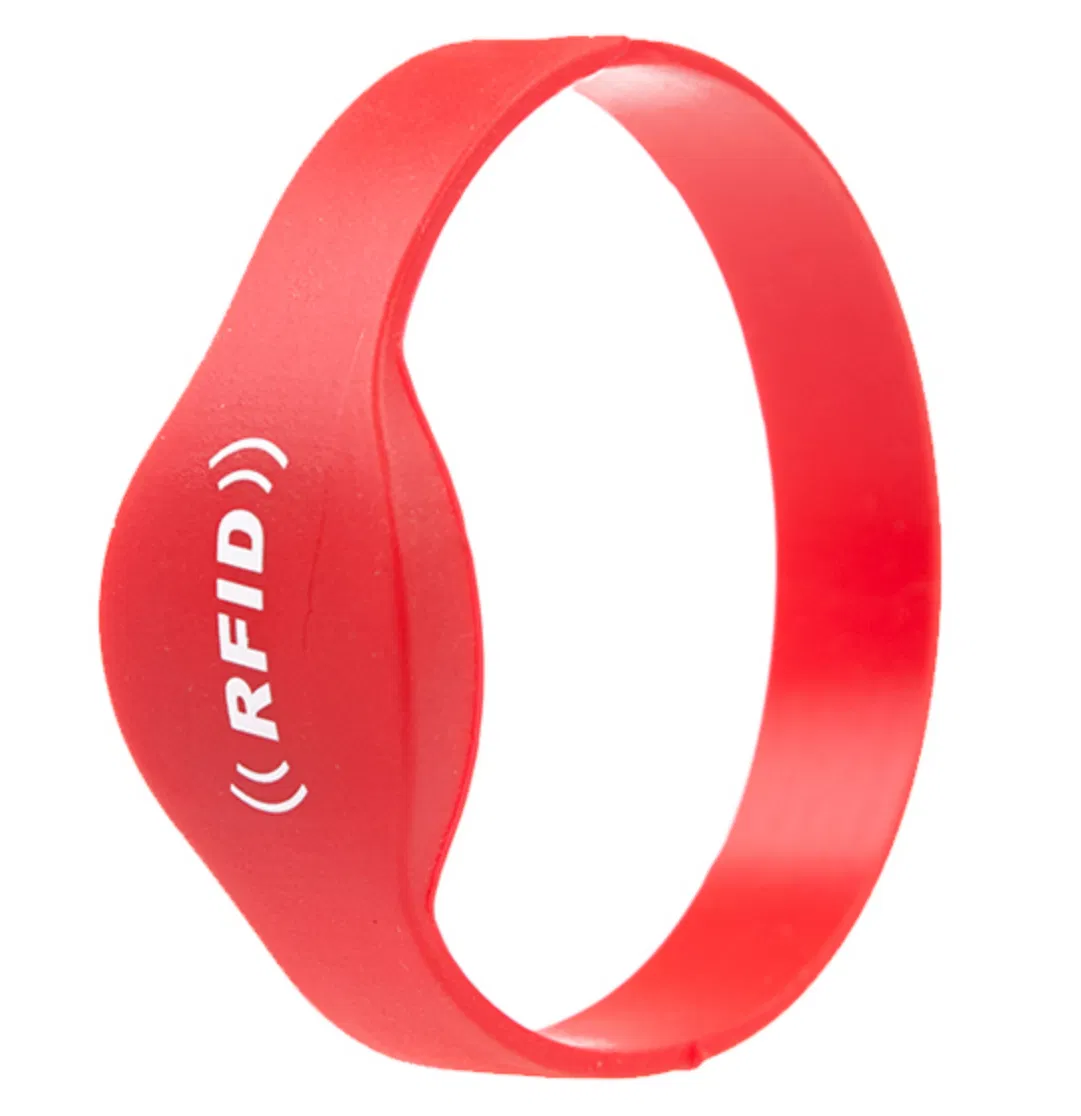 Pulseira de silicone impressa personalizada programável com código QR