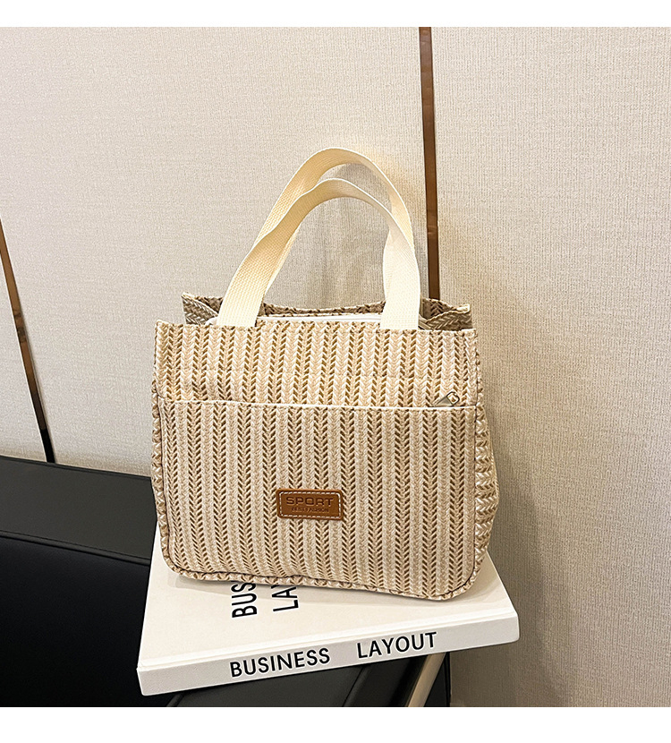 Bolsa de Alça Superior de Moda Minimalista Versátil para Ombro e Transversal para Mulheres