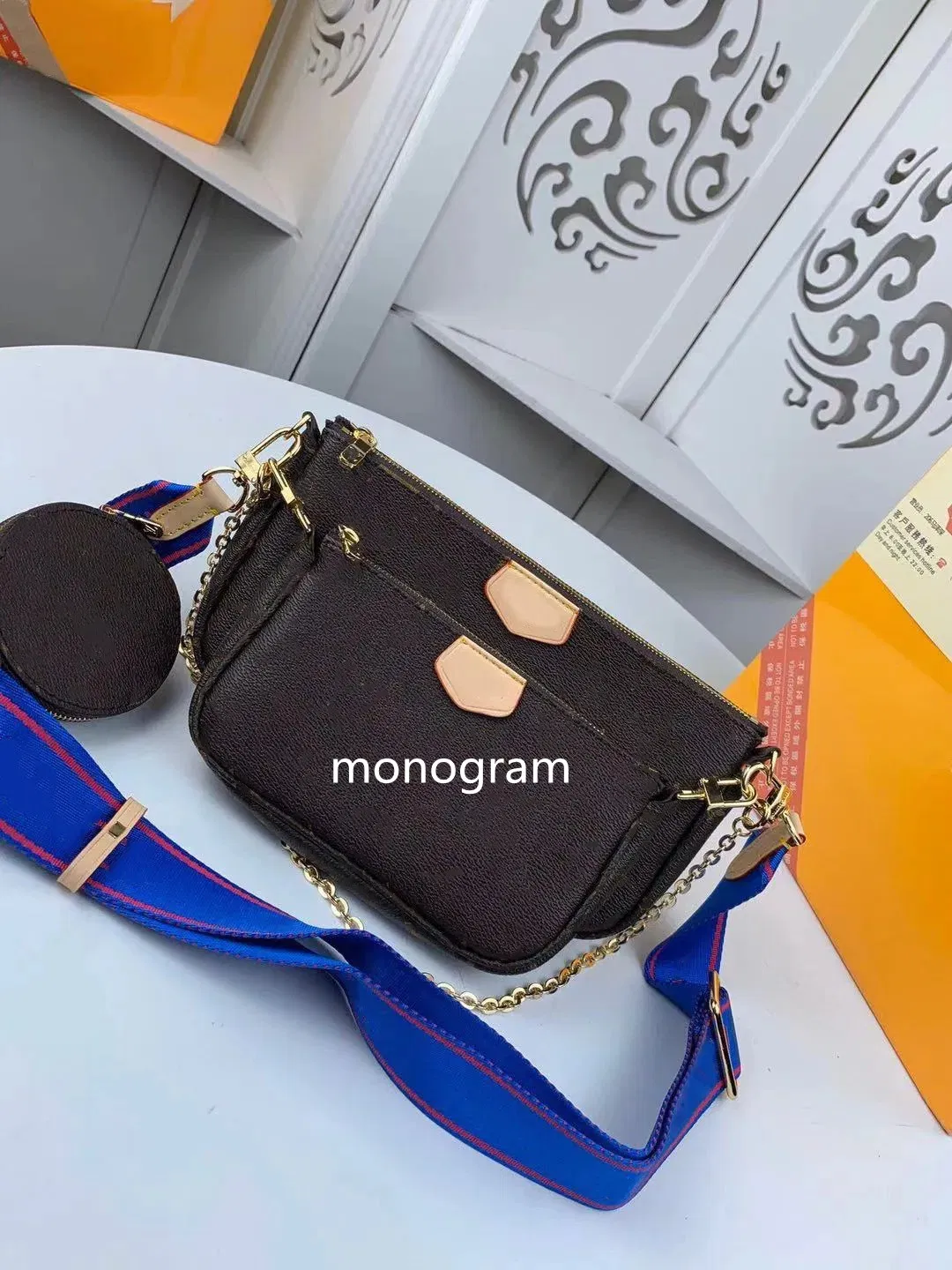 Bolsas de Luxo Novas 3-Piece Conjunto de Moda Bolsas Femininas Bolsa Tote Bolsa de Ombro Bolsas de Couro Genuine Bolsa Crossbody Bolsa de Estilo Designer