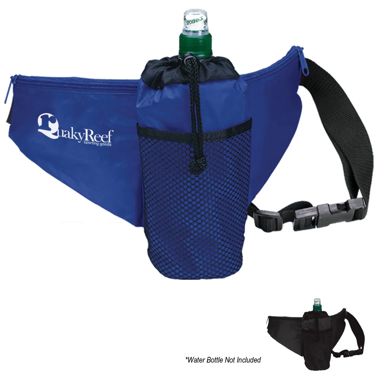 Mochilas de cintura para caminhadas com suporte para garrafa de água para caminhar e correr
