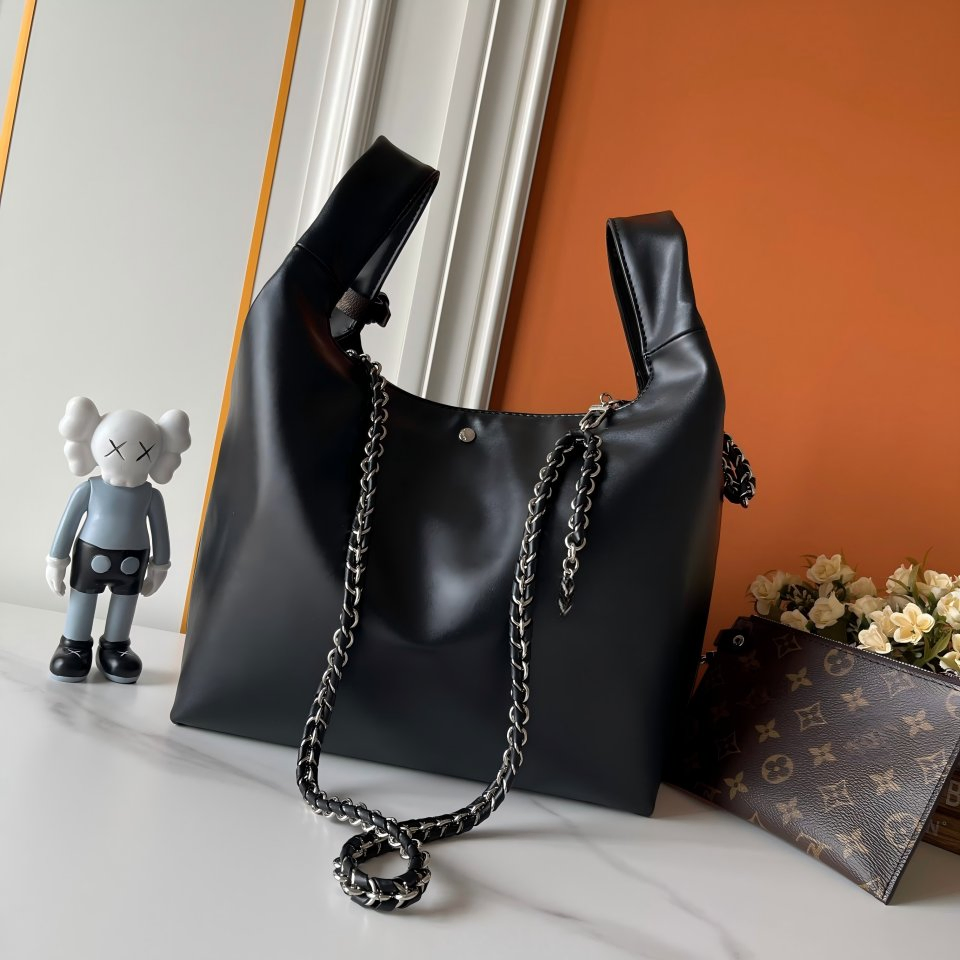 Bolsa Hobo Pequena Estilo PU com Zíper de Luxo Designer Réplica Atacado 1: 1