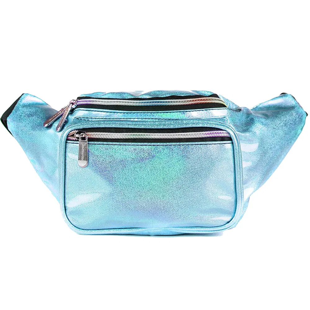 Bolsa de cintura holográfica Rave para o Festival