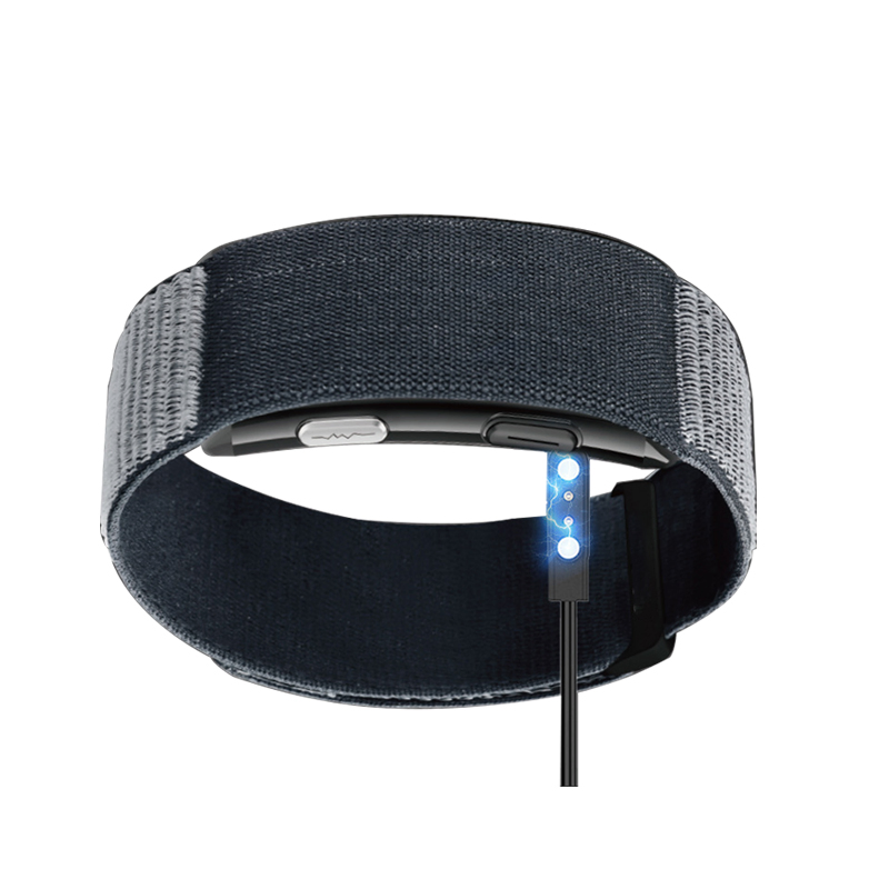 D04 Bracelete Inteligente Sem Tela ECG Com Longos Dias de Espera IP67 Carregamento Magnético à Prova d'Água