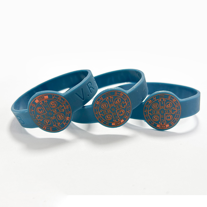 Pulseira de Silicone com Logo Personalizado Pulseira de Borracha de Silicone para Festival