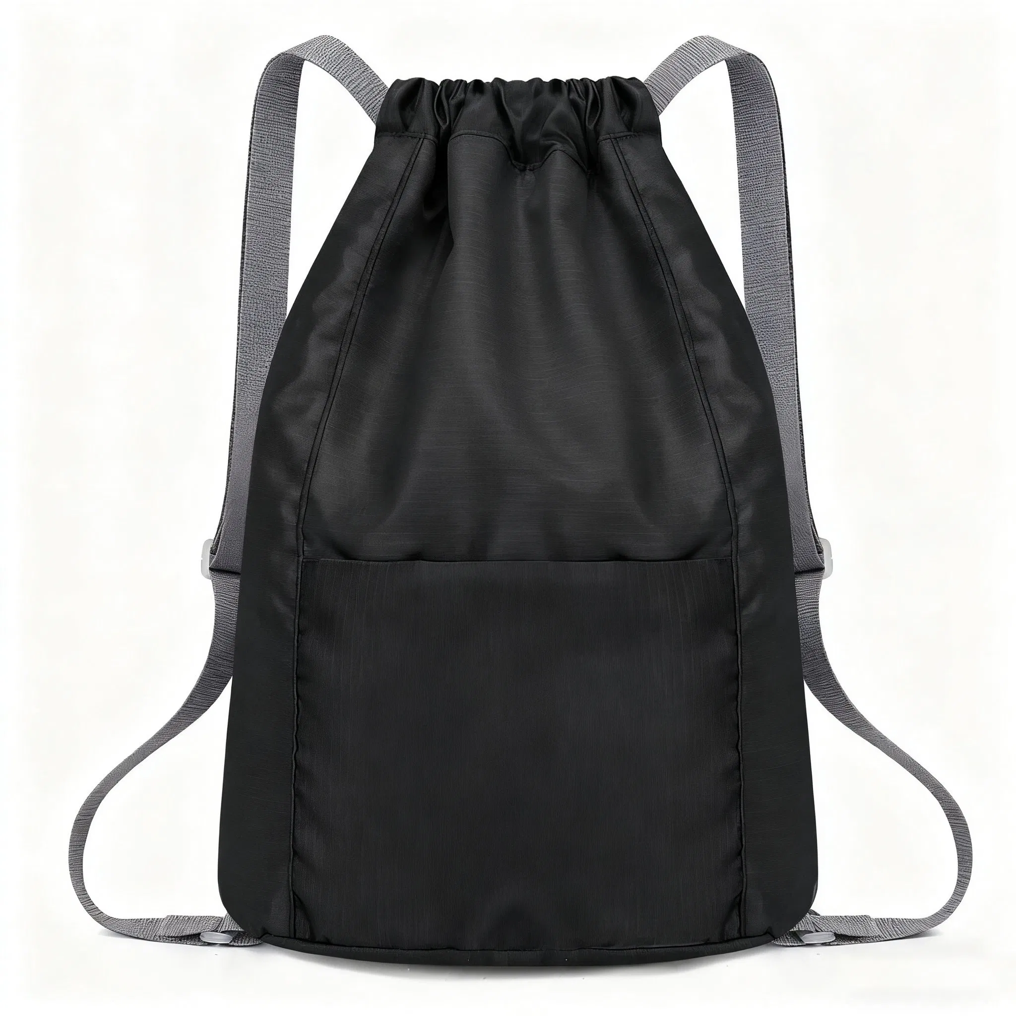 Novo Mochila com Cordão - Bolsa Leve de Grande Capacidade para Presentes e Esportes para Homens e Mulheres