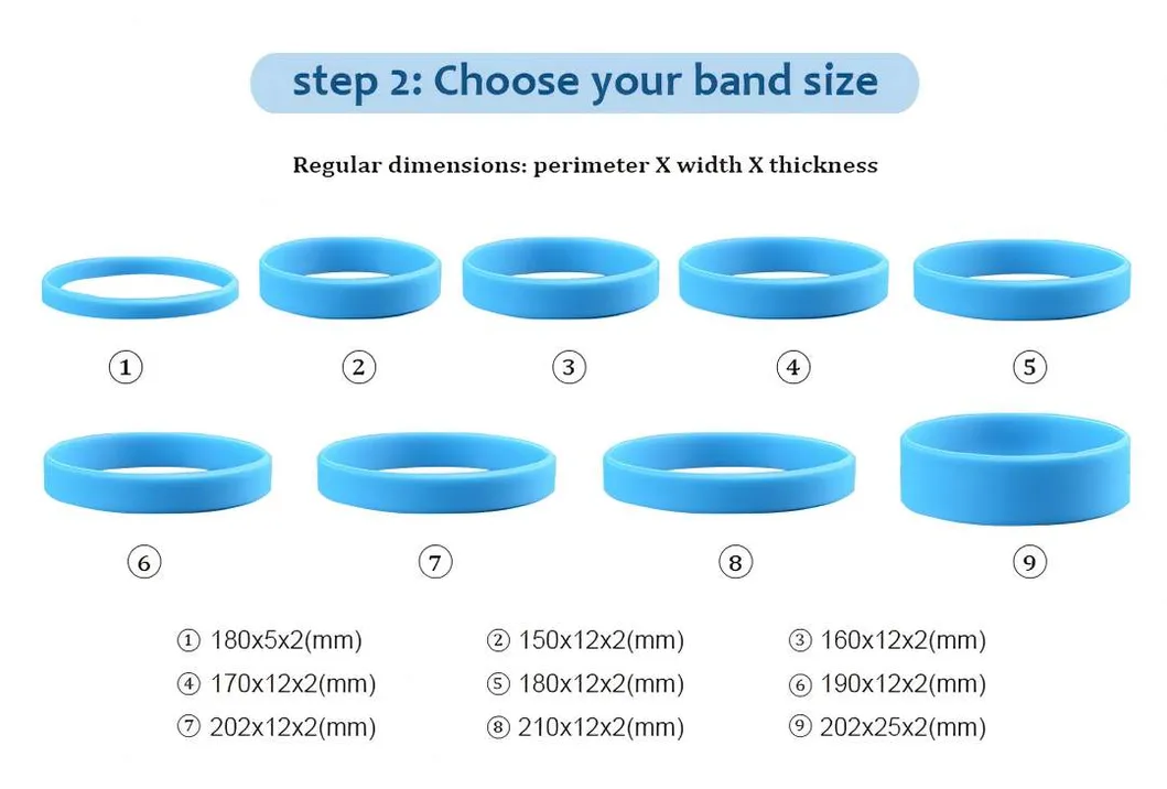 Pulseira Silicone 5