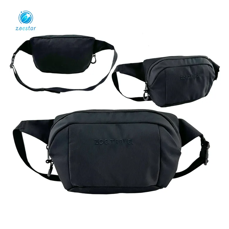 Mochila de cintura dobrável de nylon 1