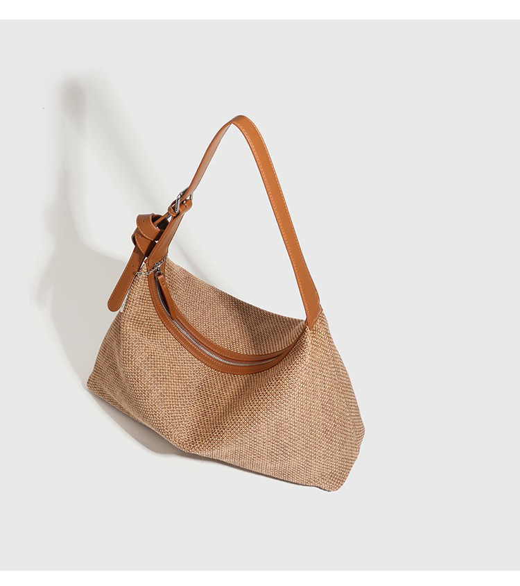 Bolsas de Palha Trançada, Bolsas Tote de Grande Capacidade