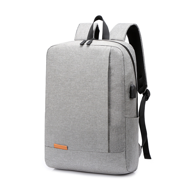 Mochila de Lazer com Logotipo Personalizável, Mochila USB para Estudantes Masculinos e Femininos
