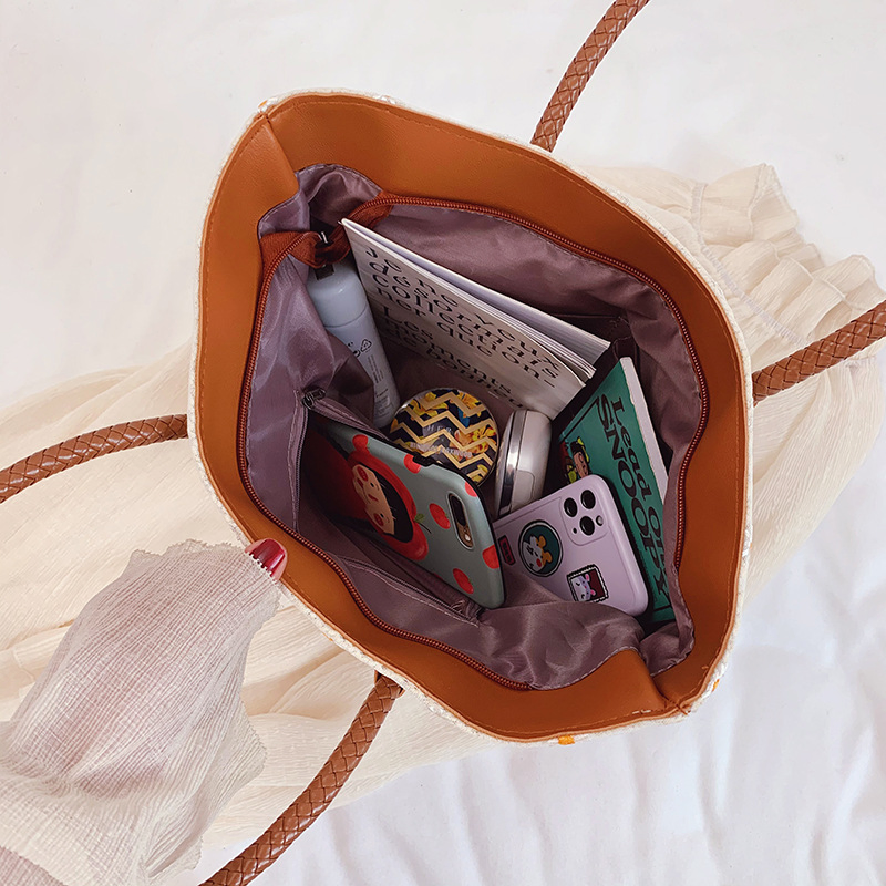 Bolsas Naturais Mulheres Bolsas Rattan Boho Bolsa de Palha Bolsa de Praia