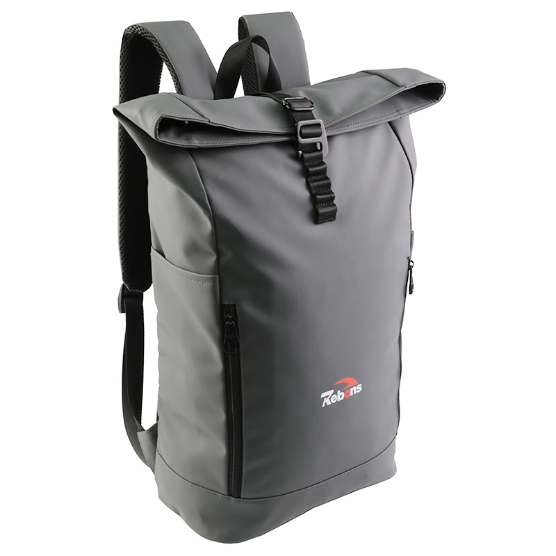 Design de Logo Personalizado Mochila de Lona de Couro Luxuosa à Prova d'Água Casual para Esportes de Montanha Fitness Academia ao Ar Livre Trekking Camping Viagem Caminhada Antifurto para Laptop Masculina