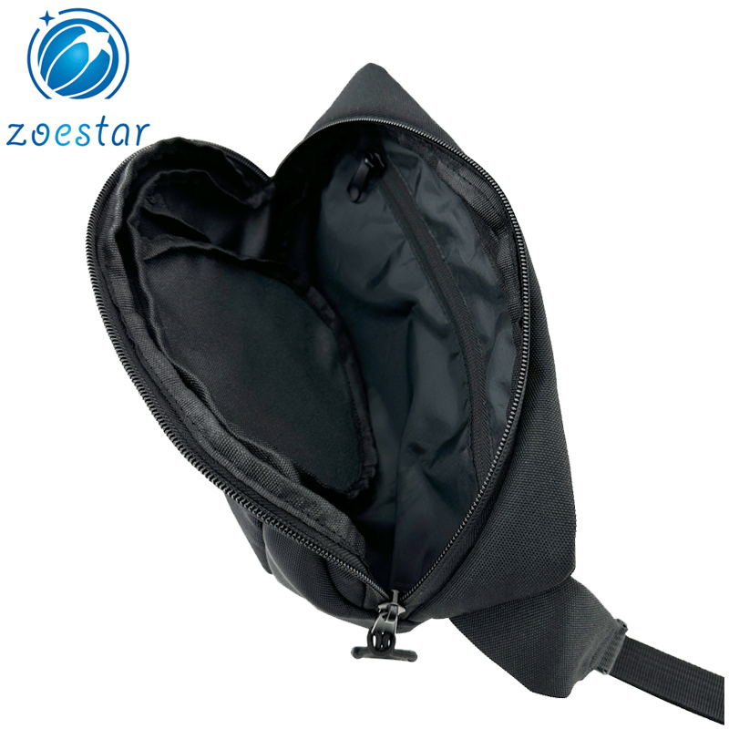 Mochila de cintura dobrável de nylon durável com alça ajustável para caminhadas ao ar livre e ciclismo