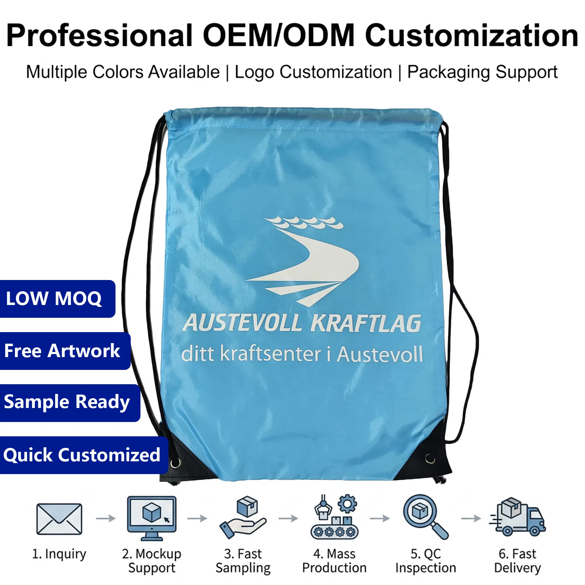 Mochila com cordão 2