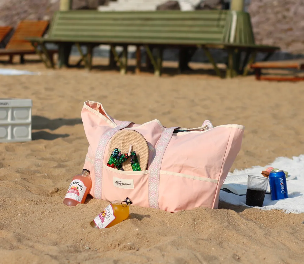 Bolsa de Praia de Ombro à Prova d'Água com Capacidade Super Grande Personalizada