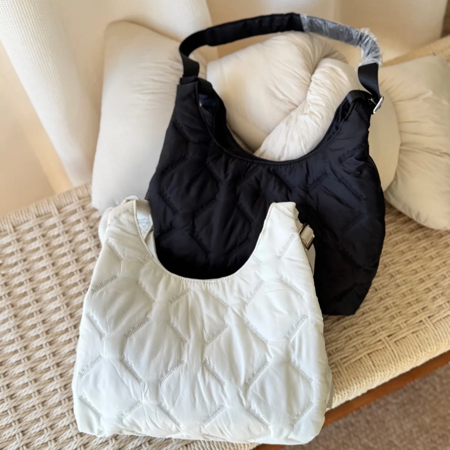 Bolsa de Ombro Fofa para Mulheres, Macia, Inverno, Bolsa Transversal