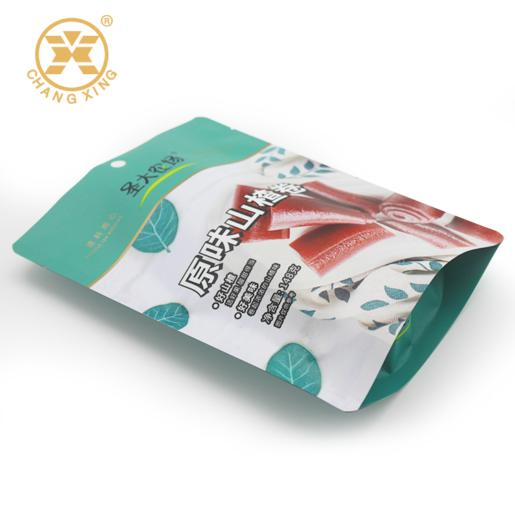 Embalagem Plástica Personalizada por Atacado para Alimentos, Lanches, Frutas Secas, Doces em Saco Tipo Stand Up