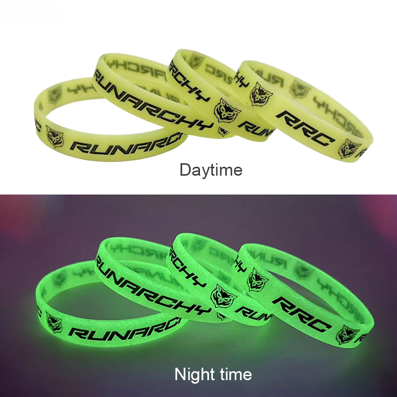 Novas Pulseiras Silicones Personalizadas Brilhantes para Promoção de Presentes