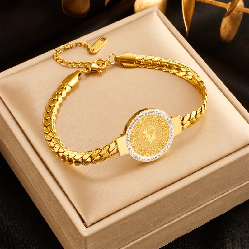 Pulseira de Aço Inoxidável 4