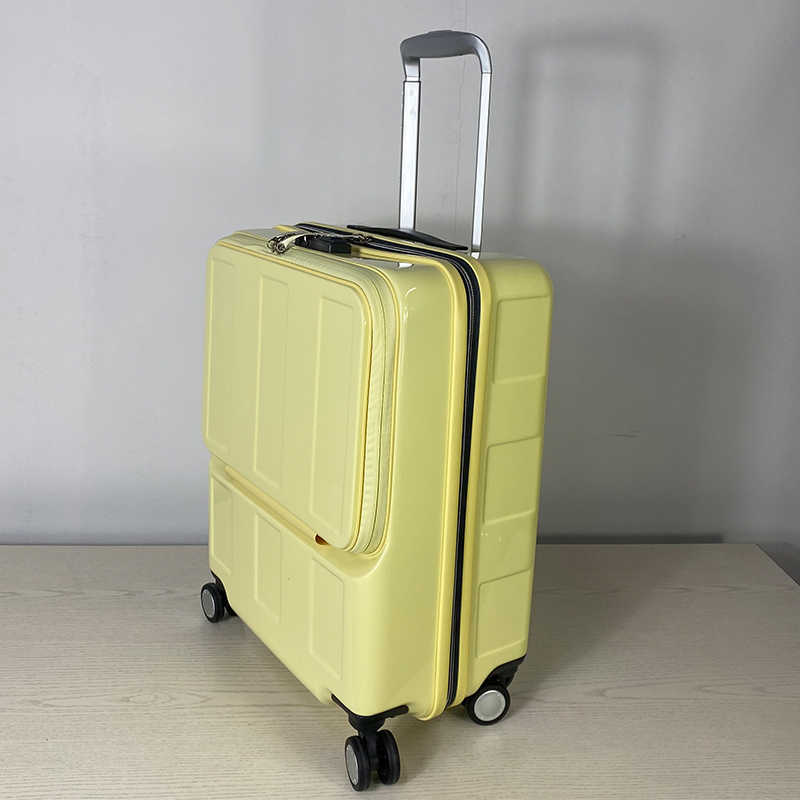 Nova Estilo Abertura Superior Cor Pura Cadeado Duro Shell Viagem à Distância Roda Suave Caso Tolley Senhora Yang