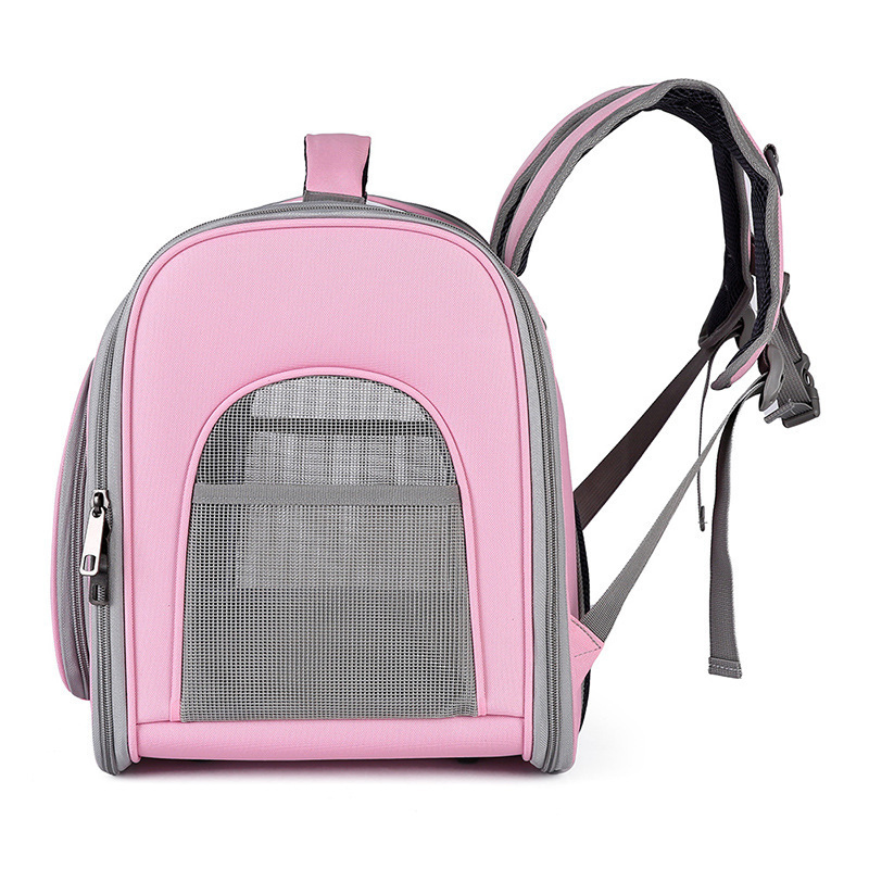 Nova Bolsa para Animais de Estimação Fora de Casa, Bolsa para Gato Grande, Espaço Transparente e Respirável, Mochila Portátil para Animais de Estimação, Suprimentos para Animais