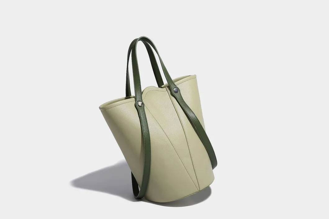 Bolsa de Mão Simples para Mulheres, Bolsa de Ombro Única, Bolsa Bucket de Alta Capacidade, Bolsa Transversal (MFN7673)