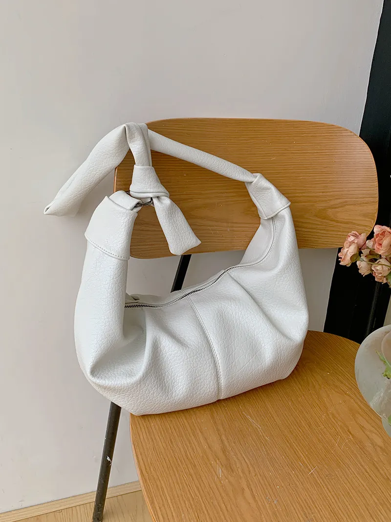 Estilo Simples Bolsa Grande Capacidade Escola Meninas Adolescentes Moda Bolsa Tote Hobo Ombro Transversal