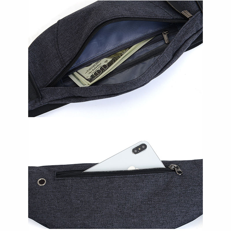 Bolsas de Cintura para Mulheres e Homens, Pacote à Prova d'Água, Bolsa de Cintura para Viagem, Caminhada, Corrida, Caminhada e Ciclismo