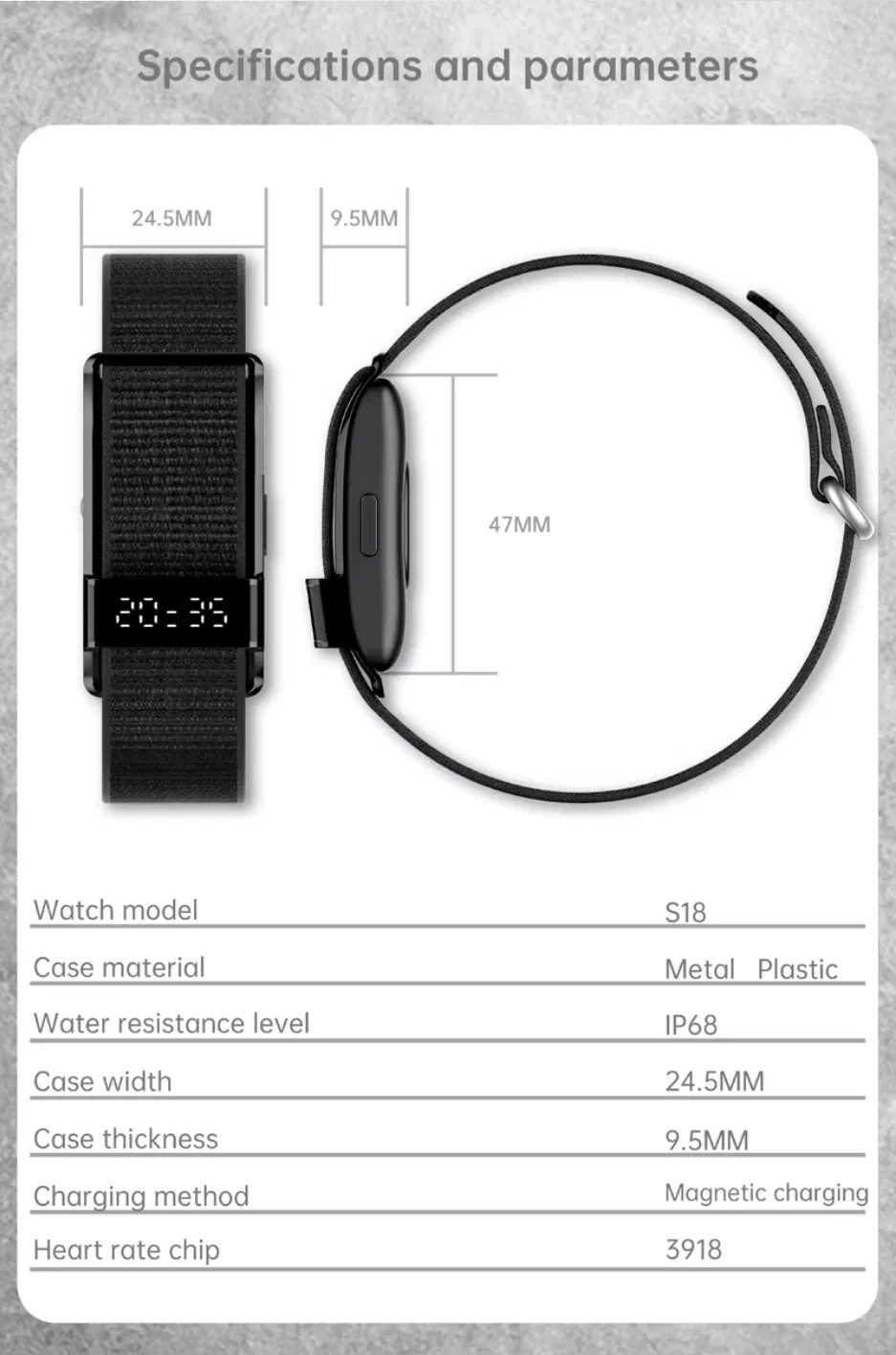 S18 Smart Bracelet 14
