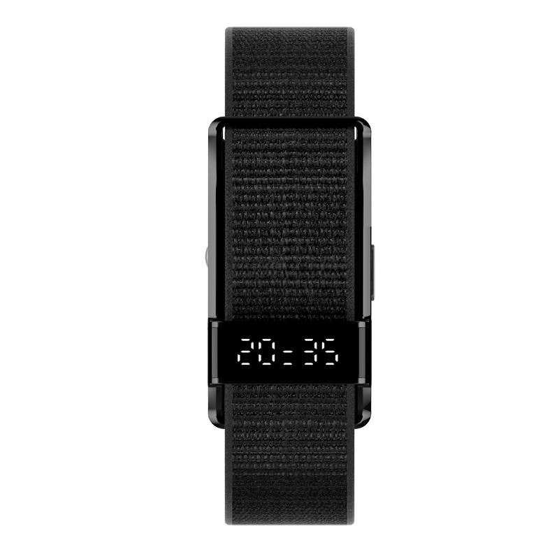 S18 Pulseira Inteligente com Tela IP68 Monitor de Frequência Cardíaca à Prova d'Água Rastreador de Fitness em Liga de Zinco Ouro Prata Preto