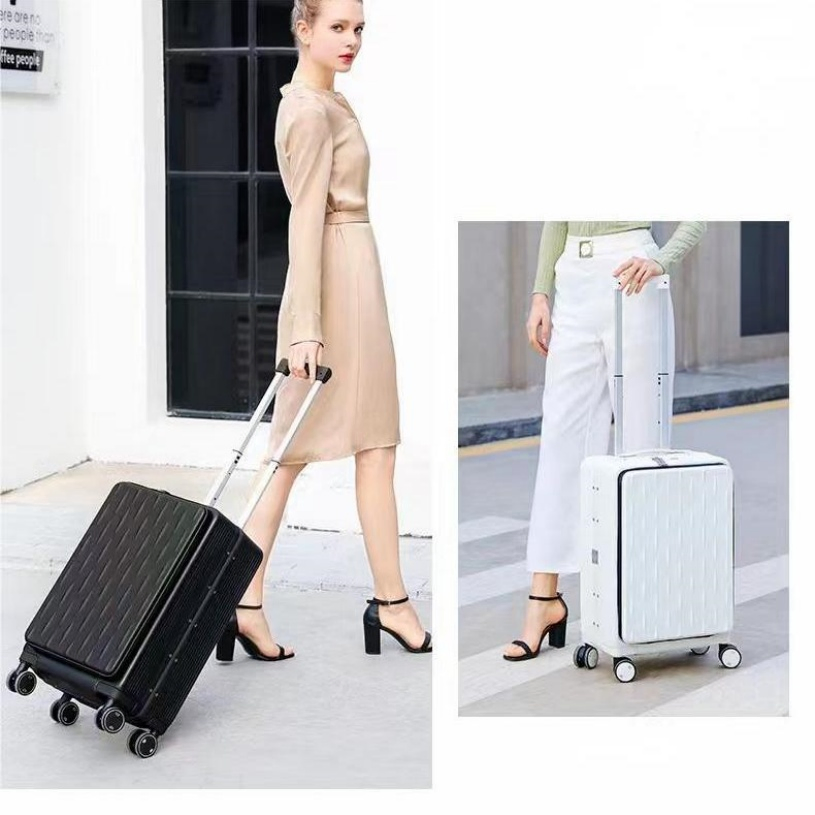 Novo Design Premium Estojo de Viagem com Cabo Telescópico Resistente a Quebras para Viagens de Negócios