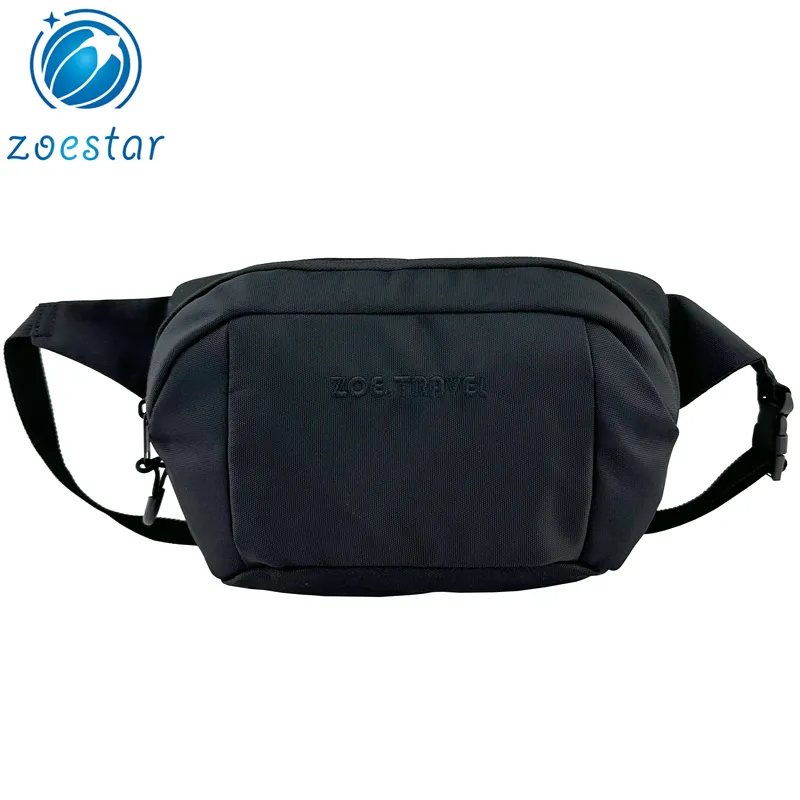 Mochila de cintura dobrável de nylon 2