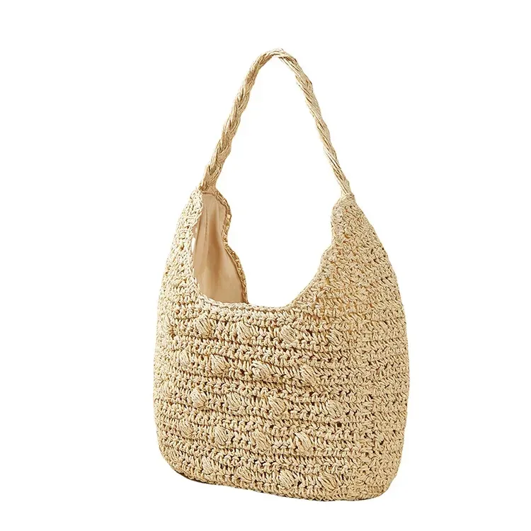 Bolsa Feminina Hobo Trançada Detalhe 2