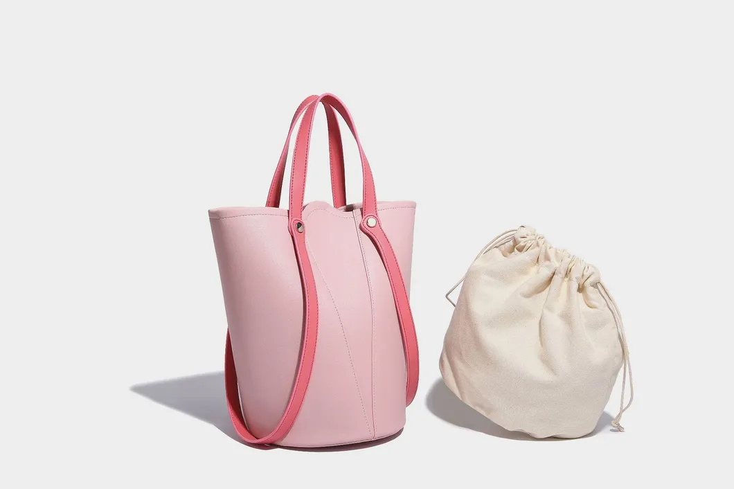 Bolsa de Mão Simples para Mulheres, Bolsa de Ombro Única, Bolsa Bucket de Alta Capacidade, Bolsa Transversal (MFN7673)