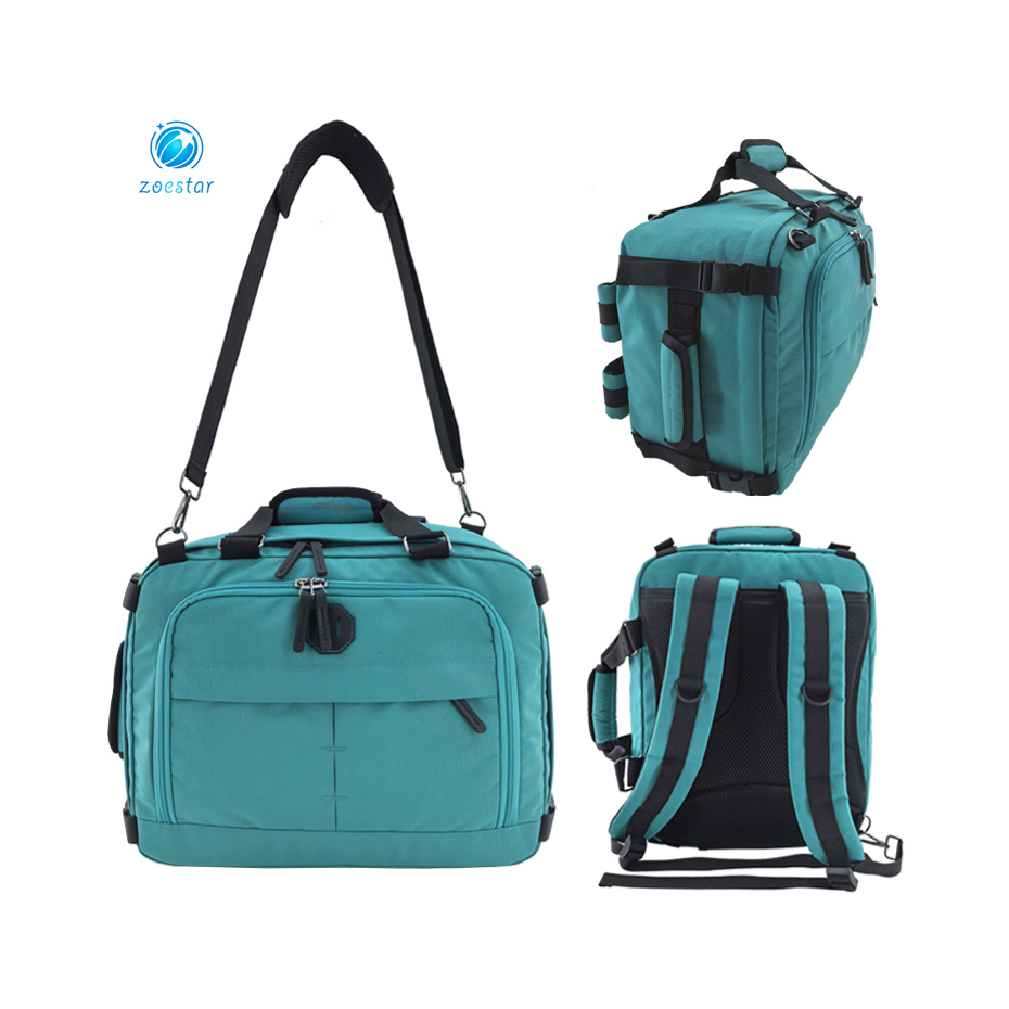 2 em 1 Mochila de Viagem Grande Capacidade Multifuncional Leve Mochila para Laptop com 3 Formas de Transporte