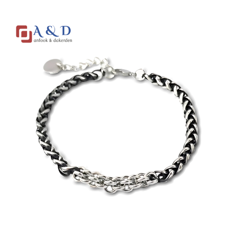 Pulseira de Aço Inoxidável para Homens 13G