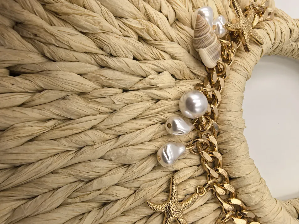 Detalhe Bolsa de Palha