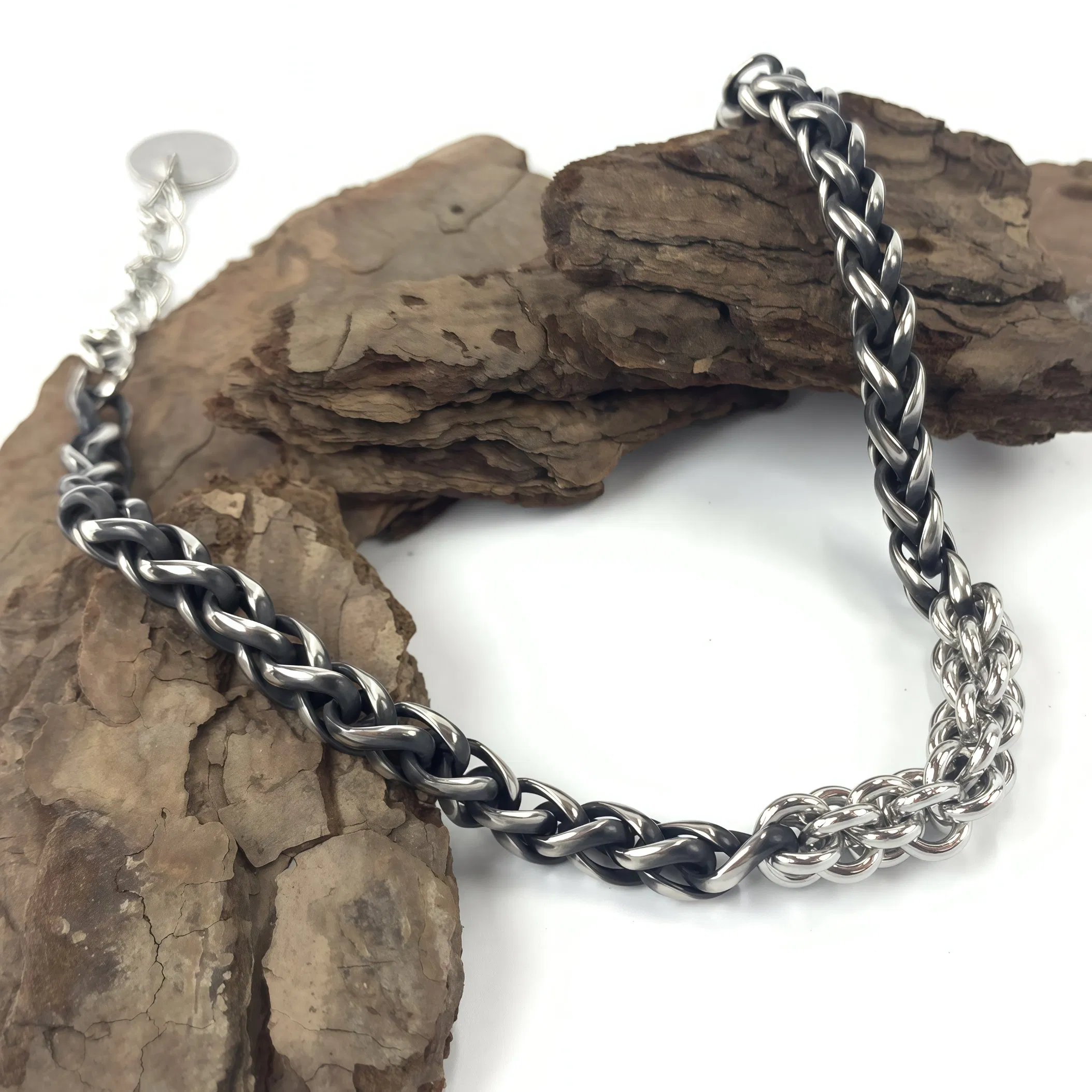 Pulseira de Aço Inoxidável para Homens 13G