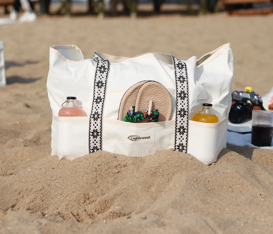 Bolsa de Praia de Ombro à Prova d'Água com Capacidade Super Grande Personalizada