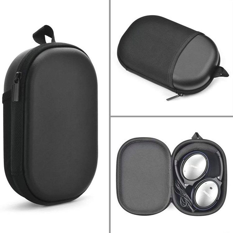 Estojo de Transporte Protetor de Casco Duro Personalizado para Fones de Ouvido, Estojo Portátil de EVA para Fones de Ouvido