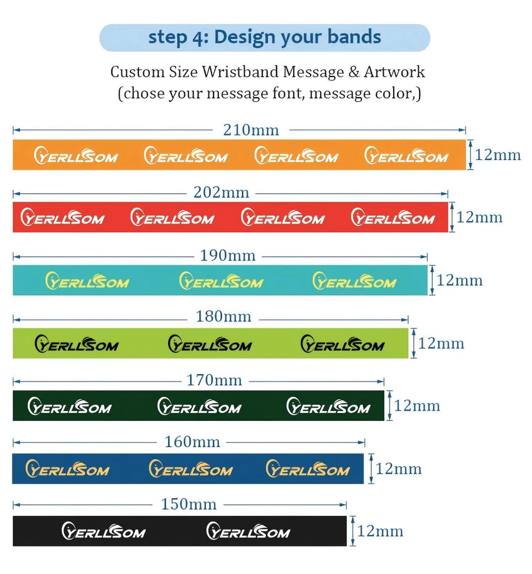 Pulseira Silicone 7