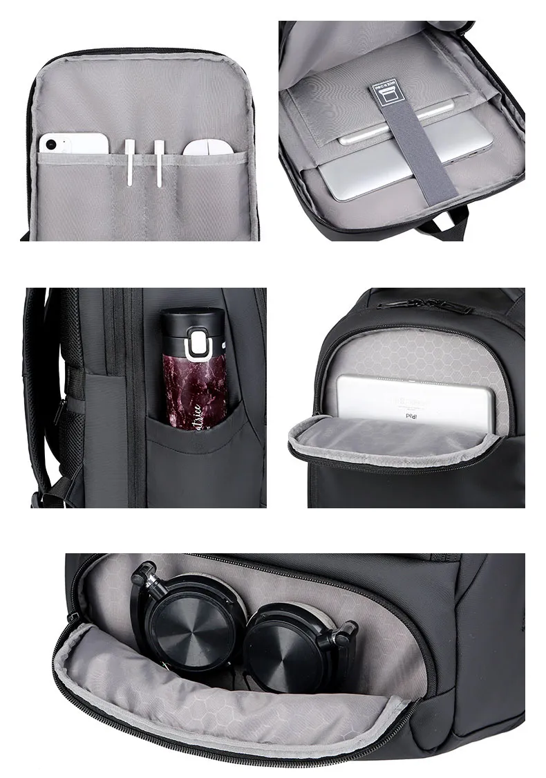 Mochila compartimentos