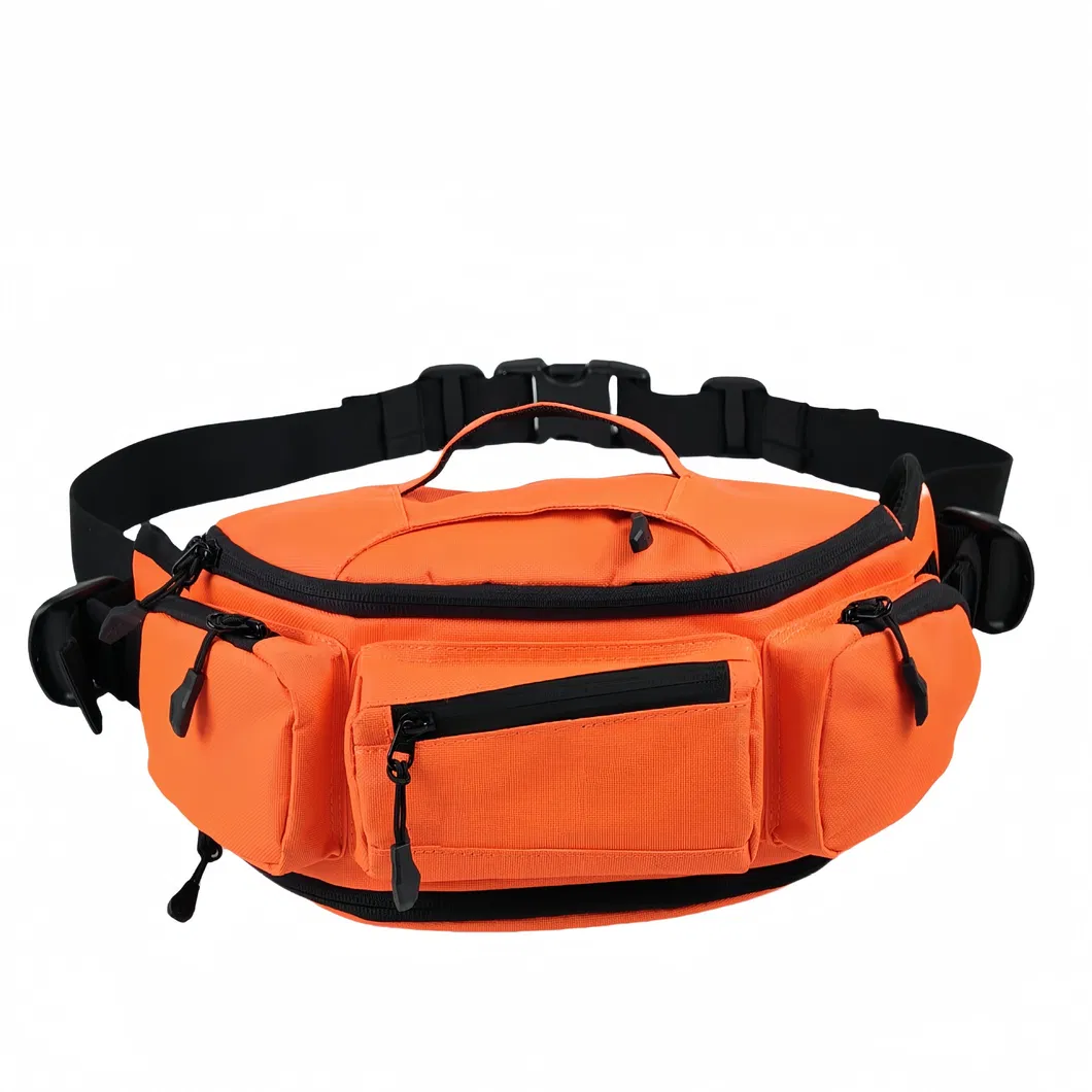 Nueva bolsa de cintura impermeable para ciclistas con gran capacidad