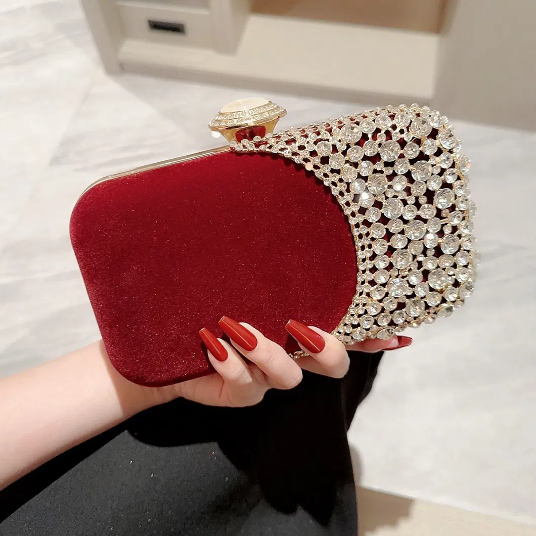 Bolso de strass