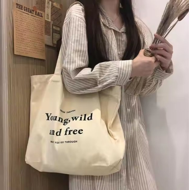 Bolso de lona ecológico y elegante para uso diario