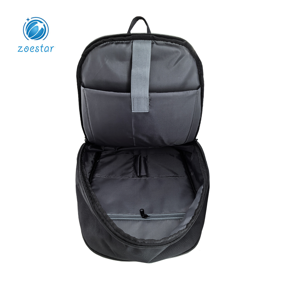Diseño de mochila con compartimento acolchado para laptop y cuaderno
