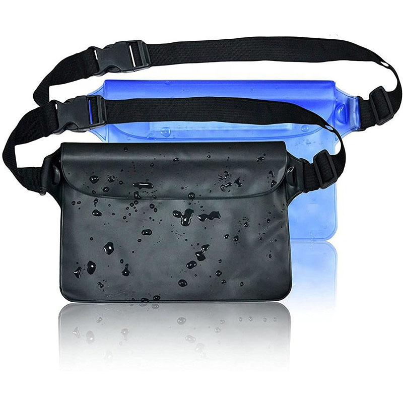 Bolsa de cintura impermeable plegable multipropósito con cierre para aventuras al aire libre