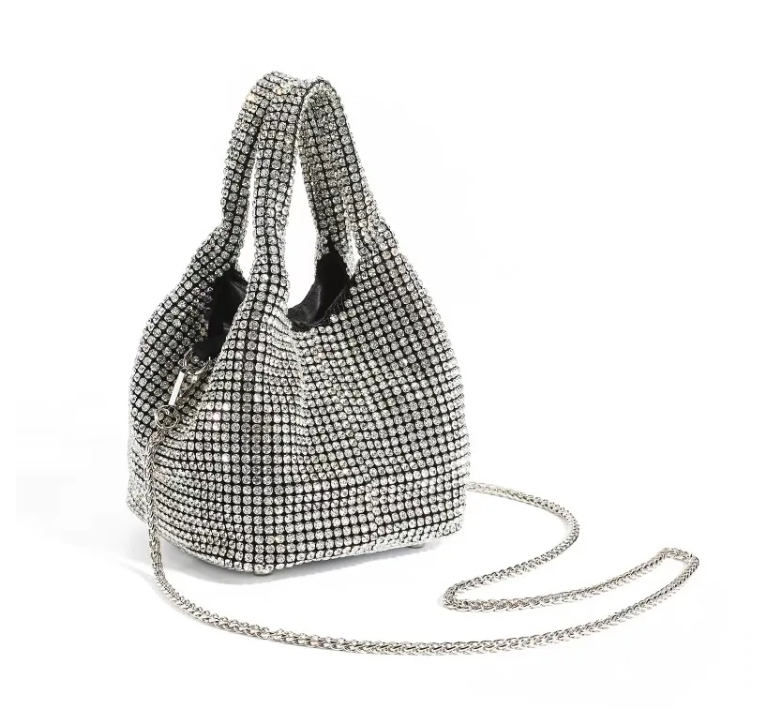 Bolso de piel sintética para mujeres, bolso de moda de color contrastante, fábrica de bolsos personalizados, gran capacidad, bolsa de cuero para mujeres, bolso brillante para la noche